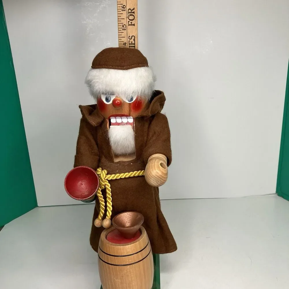 Steinbach Nutcracker Bacchus Monk Wine Maker 14